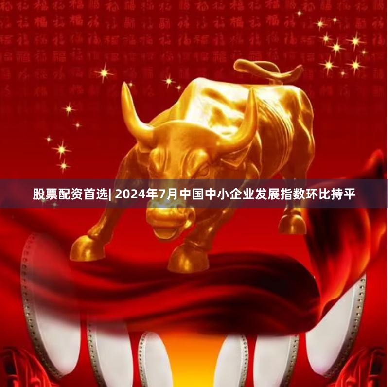 股票配资首选| 2024年7月中国中小企业发展指数环比持平