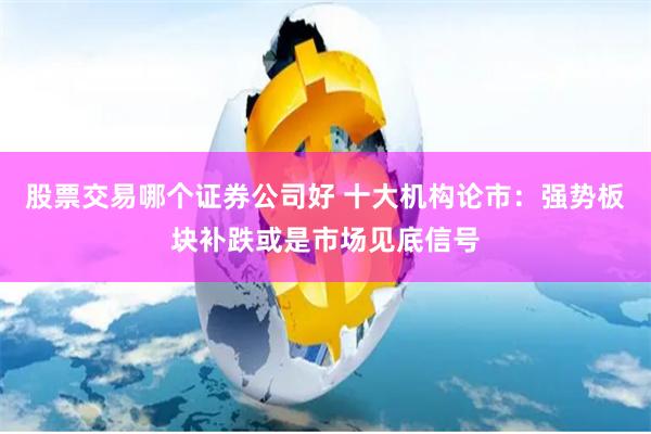 股票交易哪个证券公司好 十大机构论市：强势板块补跌或是市场见底信号