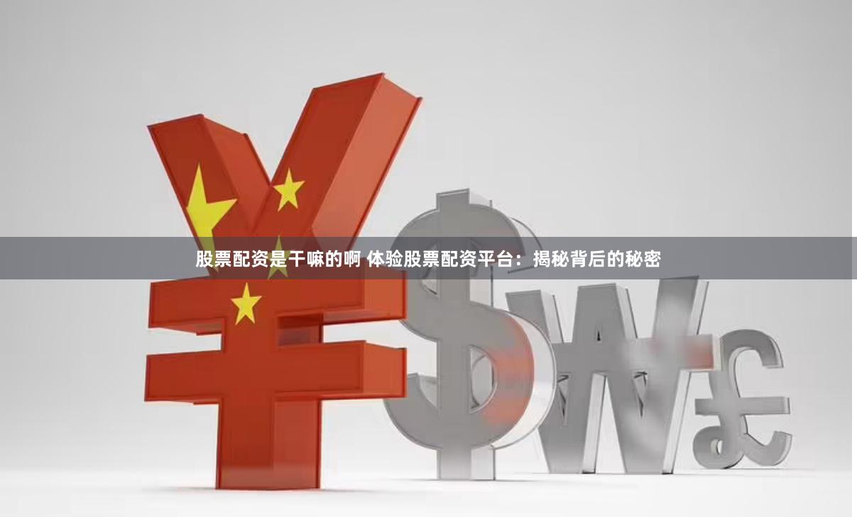 股票配资是干嘛的啊 体验股票配资平台：揭秘背后的秘密